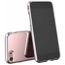 Tellur „Premium“ veidrodinis apsauginis dėklas „iPhone 7“, rožinis