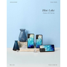 iKins "SmartPhone case Samsung Galaxy S21" Blue Lake Black iKins "SmartPhone case Samsung Galaxy S21" Blue Lake Black