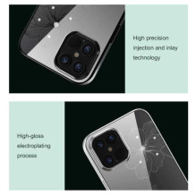 Devia „Krištolo flora Case iPhone 12 Pro Max“ juoda Devia „Krištolo flora Case iPhone 12 Pro Max“ juoda