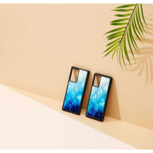 iKins "SmartPhone case Samsung Galaxy Note 20" Blue Lake Black iKins "SmartPhone case Samsung Galaxy Note 20" Blue Lake Black