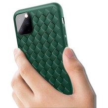 Devia "Woven Pattern Design Soft Case iPhone 11 Pro Max" Green