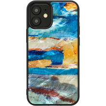 iKins "SmartPhone case Apple iPhone 12 Mini" Sky Blue Black iKins "SmartPhone case Apple iPhone 12 Mini" Sky Blue Black