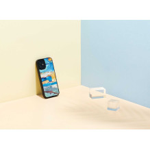 iKins "SmartPhone case Apple iPhone 12 Mini" Sky Blue Black iKins "SmartPhone case Apple iPhone 12 Mini" Sky Blue Black