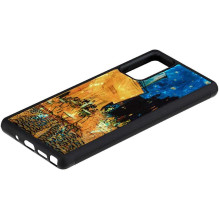 iKins „Išmaniojo telefono dėklas Samsung „Galaxy Note 20““ kavinės terasos juodas