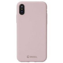 Krusell „Sandby“ dėklas iPhone XS telefonui, rožinis Krusell „Sandby“ dėklas iPhone XS telefonui, rožinis