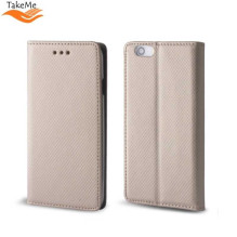 „Takeme“ magnetinio fiksavimo knygų dėklas „Galaxy Xcover 4s“, auksinis „Takeme“ magnetinio fiksavimo knygų dėklas „Galaxy Xcover 4s“, auksinis