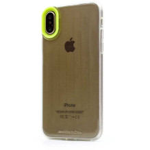 Devia "Jaunesnis atgal Case iPhone XS / X" Geltona