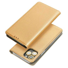 Riff Magnetic book case for Xiaomi Redmi Note 11 / Note 11S Gold