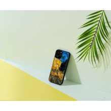 iKins "Case iPhone 12 / 12 Pro" Cafe Terrace Black iKins "Case iPhone 12 / 12 Pro" Cafe Terrace Black