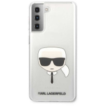 Karl Lagerfeld "KLHCS21MKTR PC / TPU Head Cover Galaxy S21 Plus" Transparent