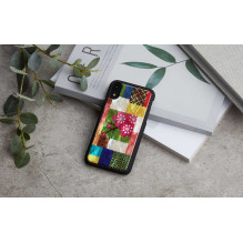 iKins „Išmaniojo telefono dėklas iPhone XR“ Cherry žiedų juodumo iKins „Išmaniojo telefono dėklas iPhone XR“ Cherry žiedų juodumo