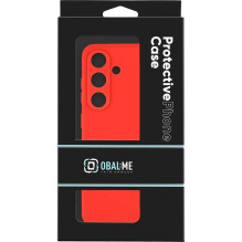 Obal:Me "Matinis TPU dangtelis Samsung Galaxy S25 " Red Obal:Me "Matinis TPU dangtelis Samsung Galaxy S25 " Red