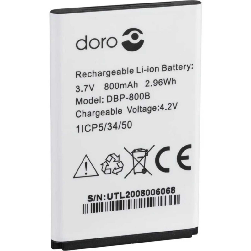 Doro pakaitinė baterija DBP-800B 800mAh