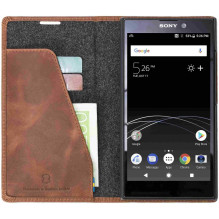 Krusell "Sunne 2 Card Book Case Sony Xperia L2" Vintage Cognac Krusell "Sunne 2 Card Book Case Sony Xperia L2" Vintage Cognac