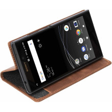Krusell "Sunne 2 Card Book Case Sony Xperia L2" Vintage Cognac Krusell "Sunne 2 Card Book Case Sony Xperia L2" Vintage Cognac