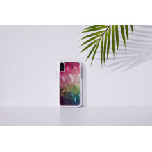 iKins „Išmaniojo telefono dėklas iPhone XR“ vandens gėlės balta spalva iKins „Išmaniojo telefono dėklas iPhone XR“ vandens gėlės balta spalva