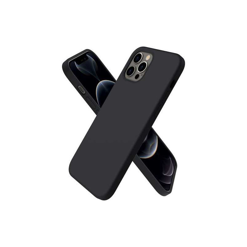 Riff "Silikoninė skysta nugara Case Galaxy A35 5G " Juoda