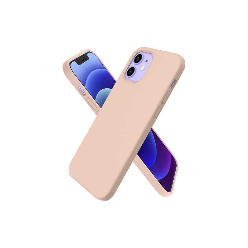 Riff "Silikoninė skysta nugara Case Galaxy A35 5G " Rožinė