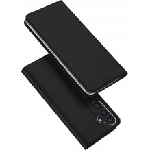 Dux Ducis „Skin Pro“ knygų dėklas, skirtas „Galaxy S24“, juodas