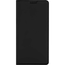 Dux Ducis „Skin Pro“ knygų dėklas, skirtas „Galaxy S24“, juodas