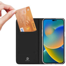 Dux Ducis "Oda Pro Knyga Case iPhone 14 Pro Max" Juoda Dux Ducis "Oda Pro Knyga Case iPhone 14 Pro Max" Juoda