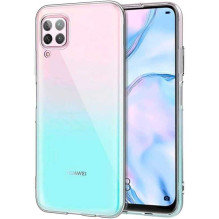 Goodbuy „Ultra 0,3 mm silikoninis dėklas Huawei P40 Lite“ skaidrus