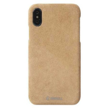 Krusell "Broby Cover iPhone XS" Brown Krusell "Broby Cover iPhone XS" Brown