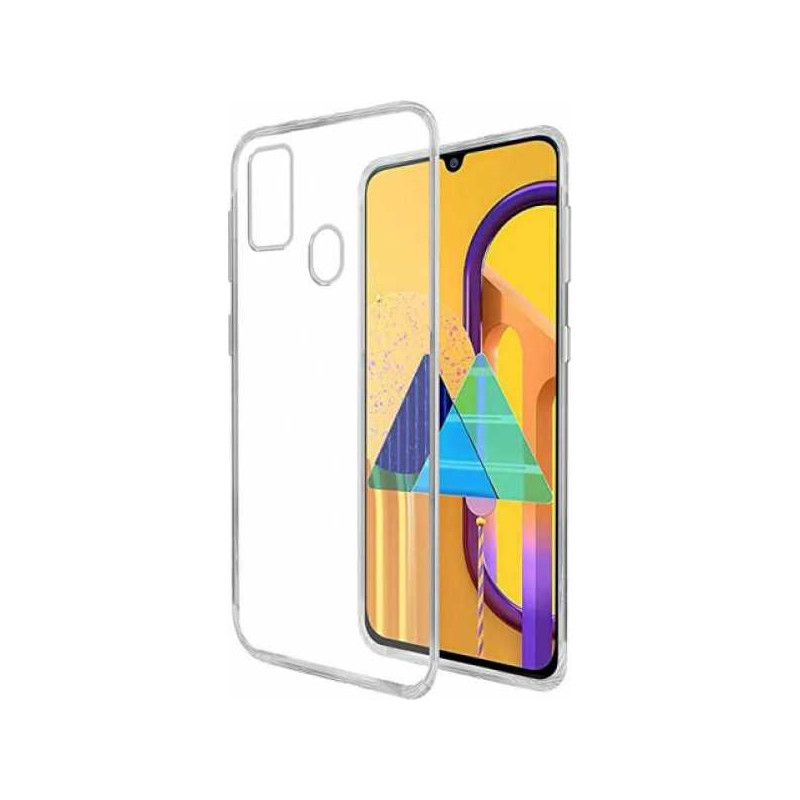 Fusion Accessories „Ultra 0.3 mm Protect silikoninis dėklas, skirtas „Galaxy“, M21“, permatomas
