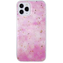 Fusion Accessories „Gold Glam“ dėklas „iPhone 11“ – rožinis