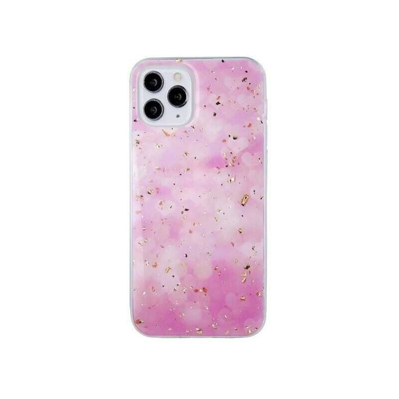 Fusion Accessories „Gold Glam“ dėklas „iPhone 11“ – rožinis