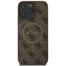 Guess "4G Ring Classic Logo MagSafe Case iPhone 16 Pro" Brown Guess "4G Ring Classic Logo MagSafe Case iPhone 16 Pro" Brown