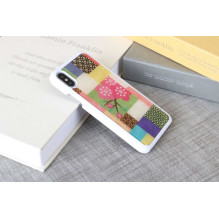 iKins „Išmaniojo telefono dėklas iPhone XS / S“ Cherry žiedų baltumo iKins „Išmaniojo telefono dėklas iPhone XS / S“ Cherry žiedų baltumo