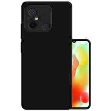 „Fusion Accessories“ minkštas matinis silikoninis dėklas „Xiaomi Redmi 12C“ juodas „Fusion Accessories“ minkštas matinis silikoninis dėklas „Xiaomi Redmi 12C“ juodas