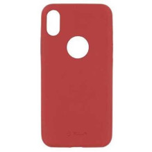 Tellur „Plonas sintetinės odos nugarėlė Case iPhone X / XS“ Red