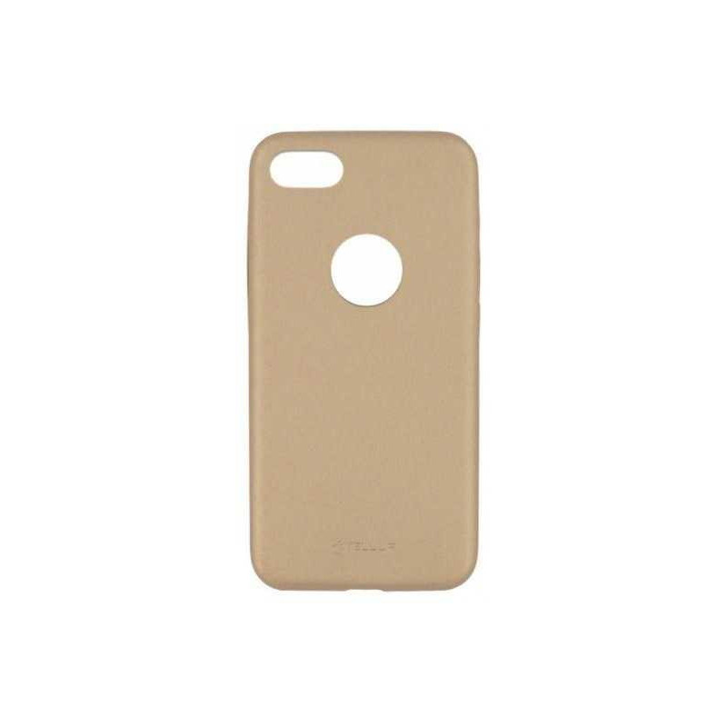 Tellur „Plonas sintetinės odos nugarėlė Case „iPhone 8““ Gold