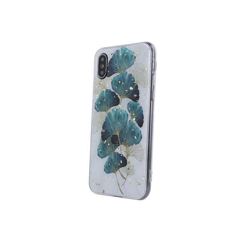 Fusion Accessories „Gold Glamūringas silikoninis dėklas Samsung Galaxy A34 5G“ Lapai