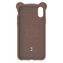 Baseus „Lankstus silikoninis galinis dangtelis Case Apple iPhone XS Max“ Rudasis lokys Baseus „Lankstus silikoninis galinis dangtelis Case Apple iPhone XS Max“ Rudasis lokys