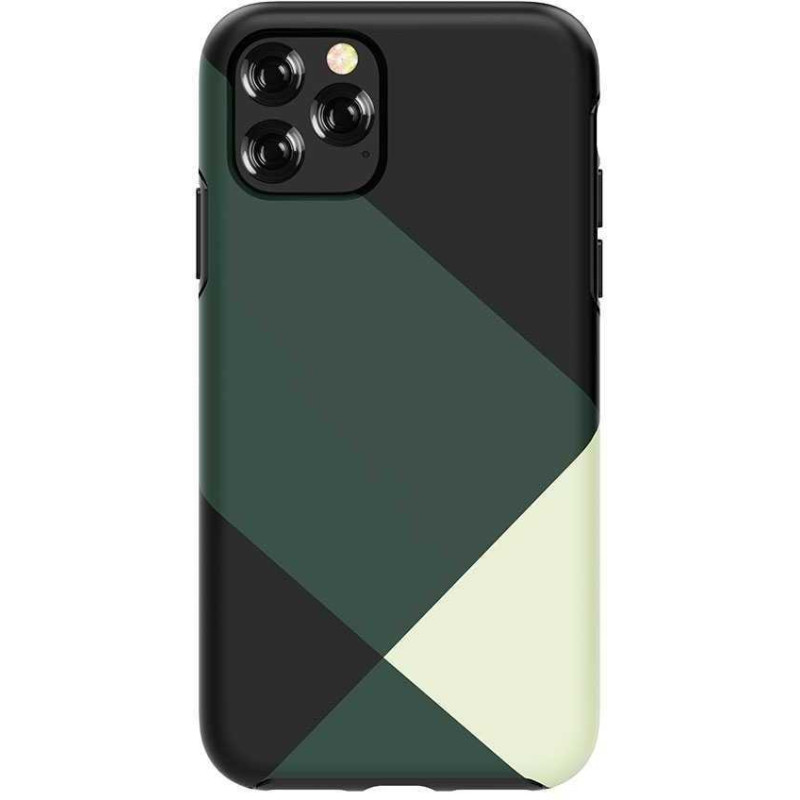 Devia „Paprasto stiliaus tinklelio nugarėlė Case iPhone 11 Pro Max“ žalia