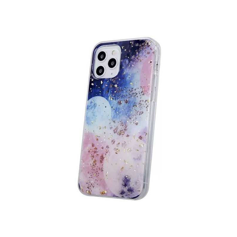 Fusion Accessories „Gold Glamour Silicone Case Samsung Galaxy A34 5G“ „Galactic“