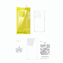 Baseus "SuperCeramic Glass Case and Glass set iPhone 14 Plus" Baseus "SuperCeramic Glass Case and Glass set iPhone 14 Plus"