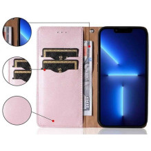 „Fusion Accessories“ „Magnetinio dirželio dėklas Samsung Galaxy A13 5G / A04S“ rožinis