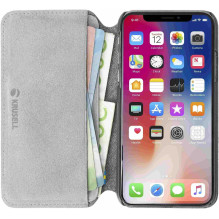 Krusell "Broby 4 Card Book Case iPhone XS Max" Light Grey Krusell "Broby 4 Card Book Case iPhone XS Max" Light Grey