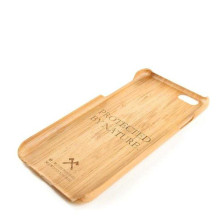 Woodcessories „EcoCase Cevlar“ galinis dėklas „iPhone 6 Plus“ / „6S Plus“ bambukinis Woodcessories „EcoCase Cevlar“ galinis dėklas „iPhone 6 Plus“ / „6S Plus“ bambukinis