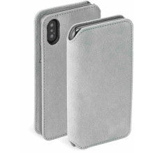 Krusell "Broby 4 Card Book Case iPhone XS Max" Light Grey Krusell "Broby 4 Card Book Case iPhone XS Max" Light Grey