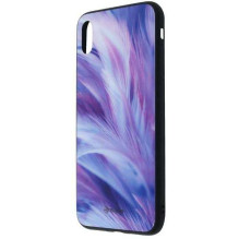 Tellur „Stiklinis Print Nugarėlė Case iPhone XS MAX“ plunksna Tellur „Stiklinis Print Nugarėlė Case iPhone XS MAX“ plunksna