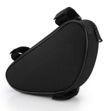 Wozy 11BK Dvigubo tvirtinimo vandeniui atsparus Bicycle Priekinis rėmo krepšys 1.5L Wozy 11BK Dvigubo tvirtinimo vandeniui atsparus Bicycle Priekinis rėmo krepšys 1.5L