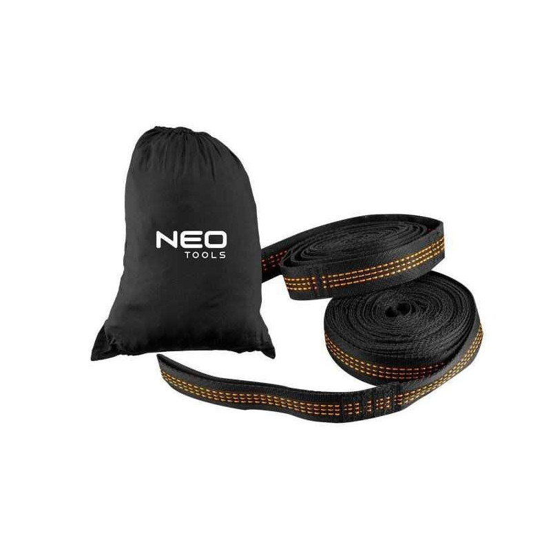 NEO Neo hamakų diržai 2,5 m, 2 vnt., 15 tinklelių, 300 kg