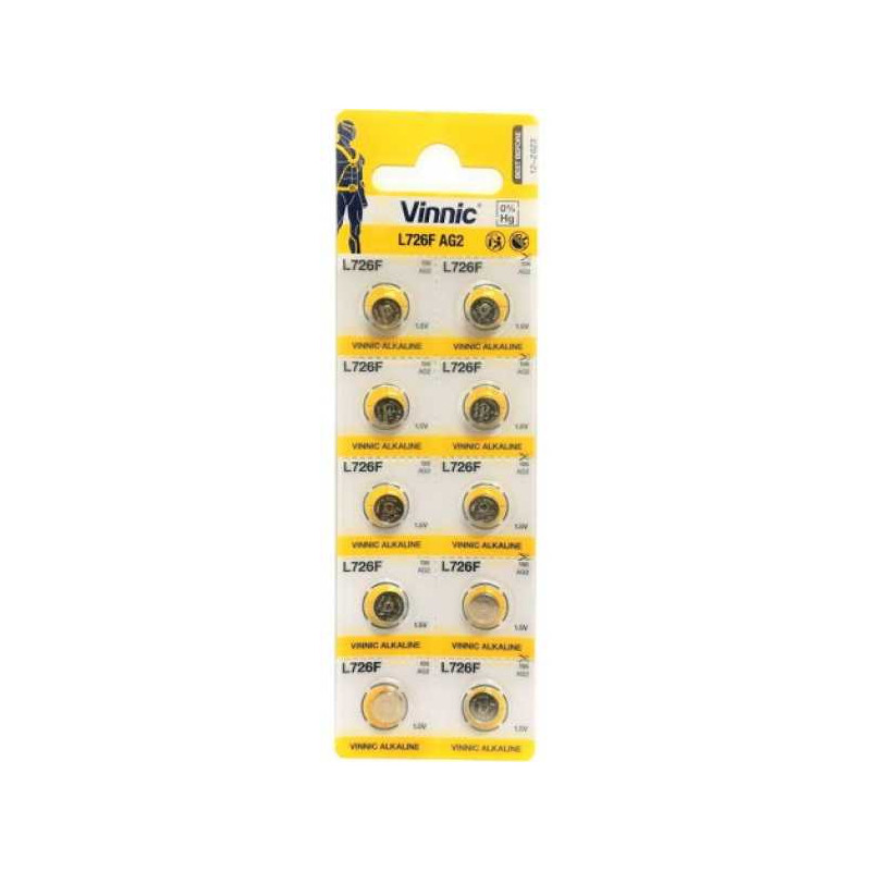 Vinnic AG2-10BB 10 vnt. pakuotė lizdinėje plokštelėje