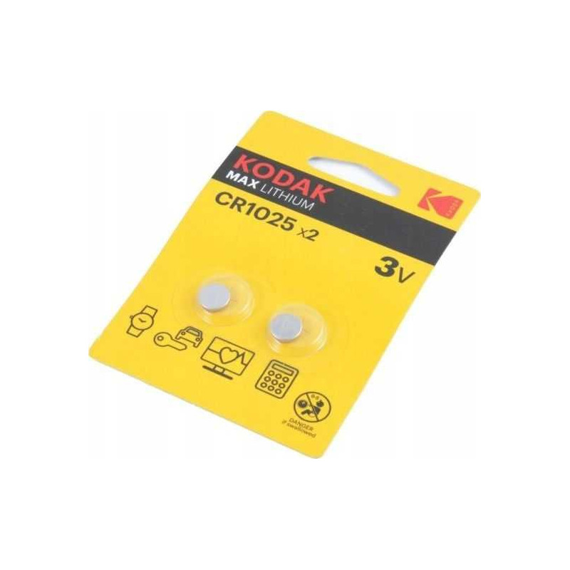 Kodak Max CR1025 2 pack