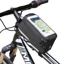 Wozy 6BK Atsparus vandeniui Bicycle Priekinis rėmelis su telefono laikikliu 6,5'''' 1L